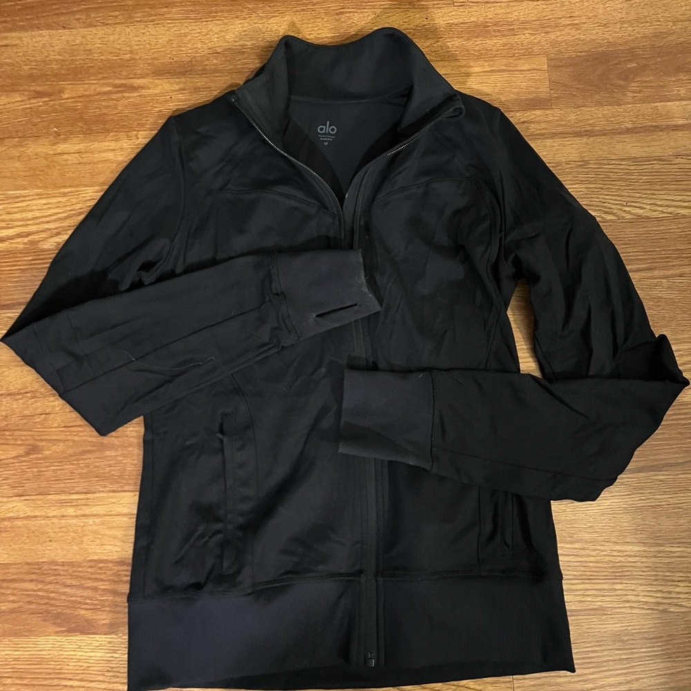 ALO Yoga Black Athletic Jacket